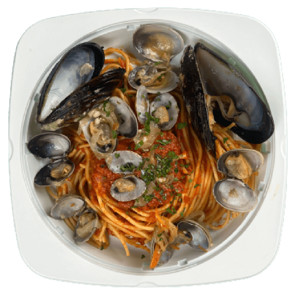 ボンゴレロッソのスパゲティ ¥864 税込