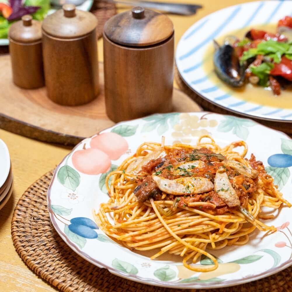 フィノッキオのお惣菜のパスタ